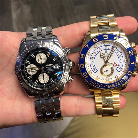 which watch is better rolex or breitling|breitling watch vs rolex.